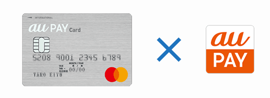 au PAYカードとau Payでポイントを2重取りできてお得の画像